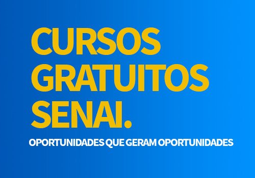 Cursos Senai 2024