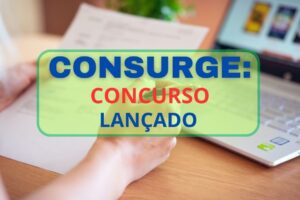 Concurso CONSURGE MG 2024: inscrição, vagas