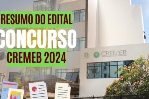 Concurso CREMEB 2024: Inscrições, vagas