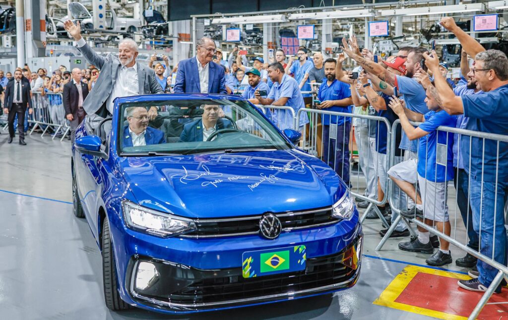 Volkswagen Virtus Conversível Exclusivo para Desfile Presidencial de Lula