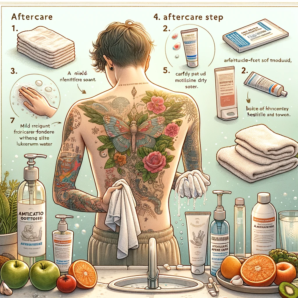 Cuidados com a Tatuagem: produtos, alimentação