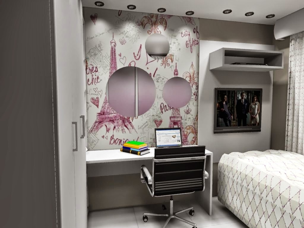 Quarto Planejado Feminino Pequeno