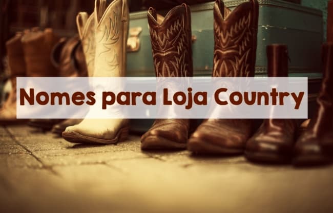 Nomes Para Loja Country